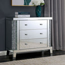 Chiara Silver Side Table - Star USA Furniture Inc