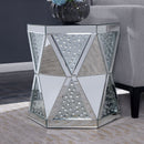 Lesedi Silver End Table - Star USA Furniture Inc