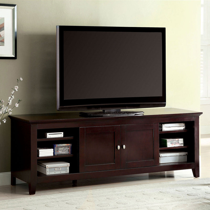 MARIS Dark Cherry 72" TV Stand - Star USA Furniture Inc