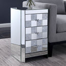 Lesedi Silver Side Table - Star USA Furniture Inc