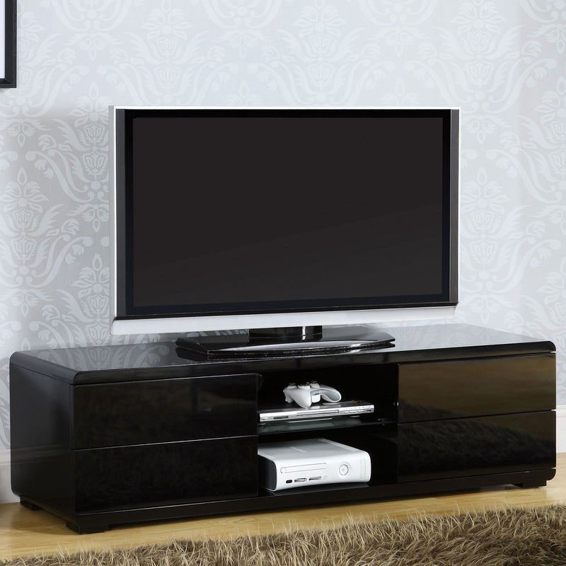 Cerro Black 59" TV Console, Black - Star USA Furniture Inc