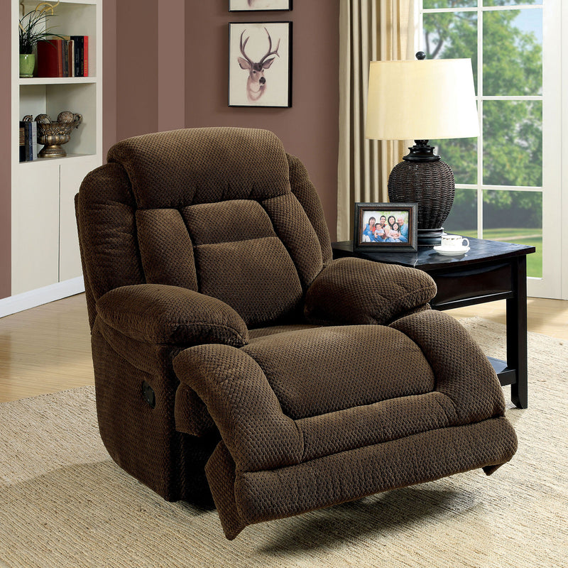 GRENVILLE Brown Chair - Star USA Furniture Inc