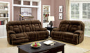 GRENVILLE Brown Sofa + Love Seat - Star USA Furniture Inc