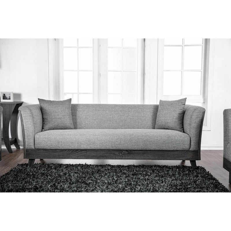 Cailin Light Gray/Gray Sofa - Star USA Furniture Inc