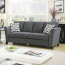 CAMPBELL Gray Sofa, Gray - Star USA Furniture Inc