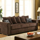 RYDEL Brown Sofa - Star USA Furniture Inc