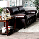 Edmont Brown Love Seat - Star USA Furniture Inc