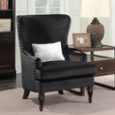 Manuela Black Chair, Black - Star USA Furniture Inc