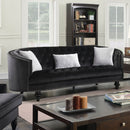 Manuela Black Sofa, Black - Star USA Furniture Inc