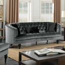 Manuela Dark Gray Sofa, Gray - Star USA Furniture Inc