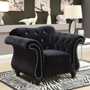 JOLANDA I Black Chair - Star USA Furniture Inc