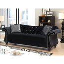 JOLANDA I Black Sofa - Star USA Furniture Inc