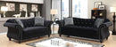 JOLANDA I Black Sofa + Love Seat - Star USA Furniture Inc