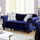 JOLANDA Blue Love Seat - Star USA Furniture Inc