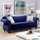 JOLANDA Blue Sofa - Star USA Furniture Inc