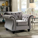 JOLANDA Gray Chair - Star USA Furniture Inc