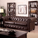 STANFORD Brown Sofa, Brown - Star USA Furniture Inc