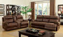 KELLIE Brown Sofa + Love Seat - Star USA Furniture Inc