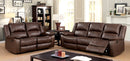 KRIS Brown Sofa + Love Seat - Star USA Furniture Inc