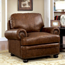 RHEINHARDT Brown Chair, Brown - Star USA Furniture Inc