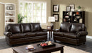 REINHARDT Dark Brown Sofa + Love Seat - Star USA Furniture Inc