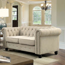 Winifred Ivory Love Seat - Star USA Furniture Inc