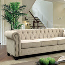 Winifred Ivory Sofa - Star USA Furniture Inc