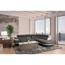 Picard Graphite/Beige Sectional - Star USA Furniture Inc