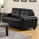 Blacksburg Black Love Seat - Star USA Furniture Inc