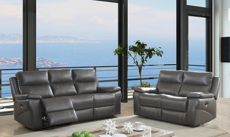 Lila Gray Sofa + Love Seat - Star USA Furniture Inc