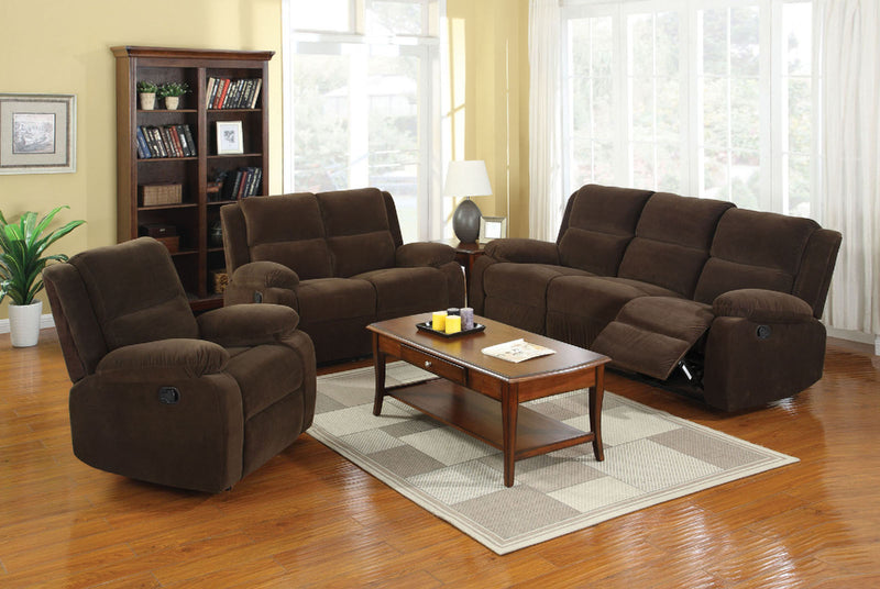 Haven Dark Brown Sofa + Love Seat - Star USA Furniture Inc