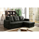 Demi Dark Gray Sectional - Star USA Furniture Inc