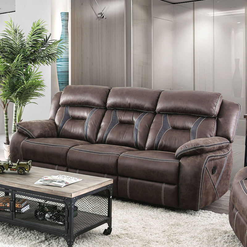 Flint Brown Sofa - Star USA Furniture Inc