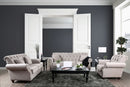 Tamika Warm Gray Sofa + Love Seat - Star USA Furniture Inc