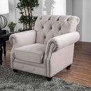Tamika Warm Gray Chair - Star USA Furniture Inc