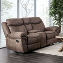 Celia Brown Love Seat - Star USA Furniture Inc