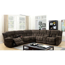 Irene Brown Sectional - Star USA Furniture Inc