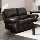 Edmore Brown Love Seat - Star USA Furniture Inc