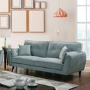 Phillipa Light Teal Sofa - Star USA Furniture Inc