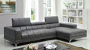 Bourdet II Gray Sectional, Gray - Star USA Furniture Inc