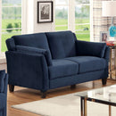 YSABEL Navy Love Seat, Navy (K/D) - Star USA Furniture Inc