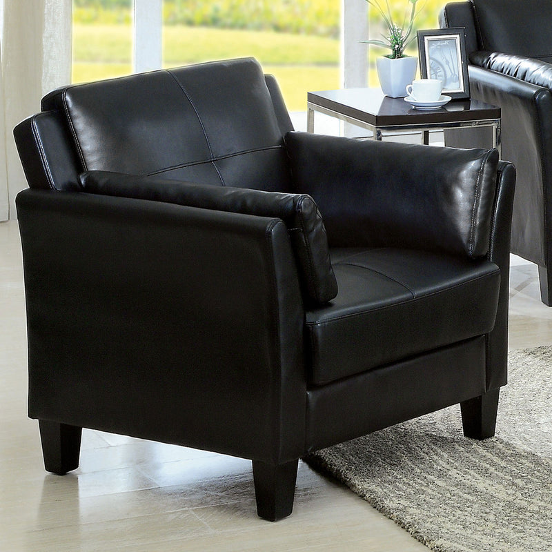 Pierre Black Chair, Black (K/D)