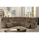 Maybell Mocha SECTIONAL, MOCHA - Star USA Furniture Inc