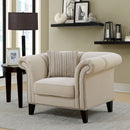 Clarabelle Beige Chair - Star USA Furniture Inc