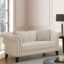 Clarabelle Beige Love Seat - Star USA Furniture Inc