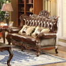 Jericho Brown/Dark Oak Love Seat - Star USA Furniture Inc