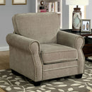 LYNNE Beige Chair - Star USA Furniture Inc
