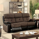 Hadley I Brown/Black Sofa - Star USA Furniture Inc