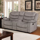 Castleford Light Gray Console Love Seat - Star USA Furniture Inc
