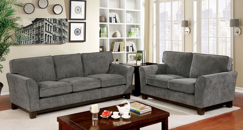Caldicot Gray Sofa + Love Seat
